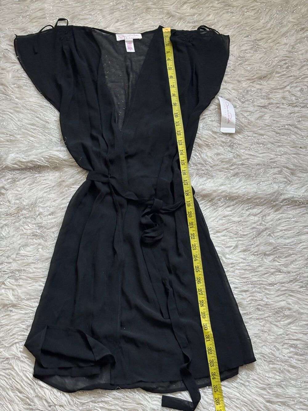 Oscar de la Renta Wrap Robe - Picture 8 of 12